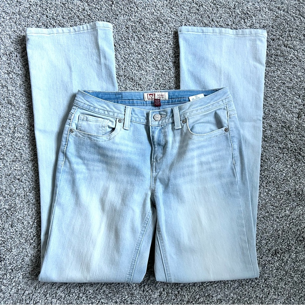 Y2K l.e.i. bridget curvy boot jeans size 7